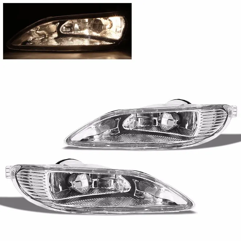 Clear Lens Direct Replace Driving Bumper Fog Light/Lamp For 02-04 Camry 1