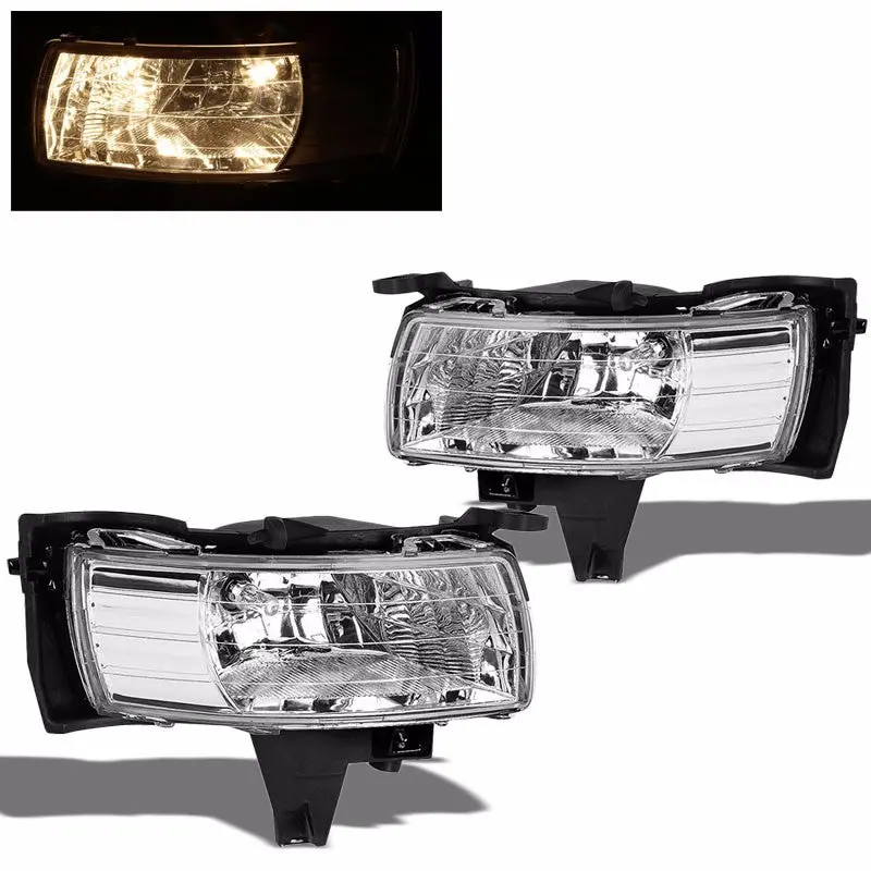 Chrome Housing Clear Lens Bumper Fog Light/Lamp For Toyota 05-07 Corolla Sedan 1