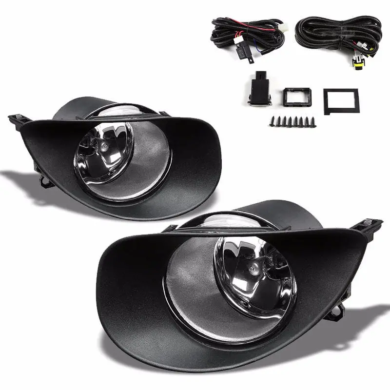 Clear Lens Housing Driving/Bumper Fog Light For Toyota 06-08 Yaris 1.5L L4 Dohc 1