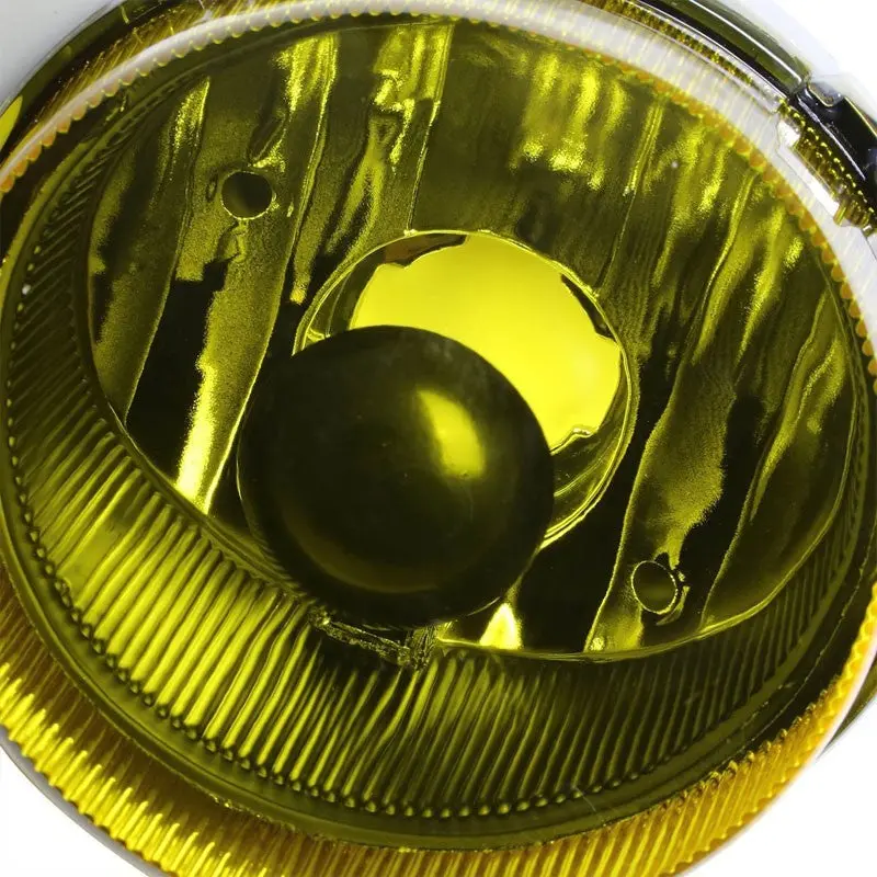 Amber Lens Chrome Housing Bumper Fog Light/Lamp For Honda 93-95 Civic Del Sol 2