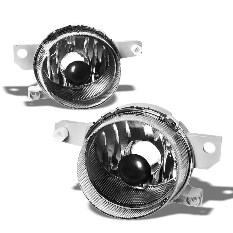 Clear Lens Chrome Housing Bumper Fog Light/Lamp For Honda 93-95 Civic Del Sol 1