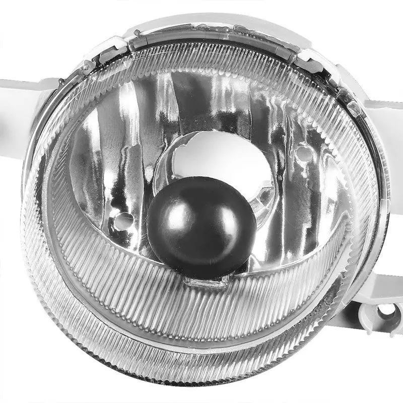 Clear Lens Chrome Housing Bumper Fog Light/Lamp For Honda 93-95 Civic Del Sol 2