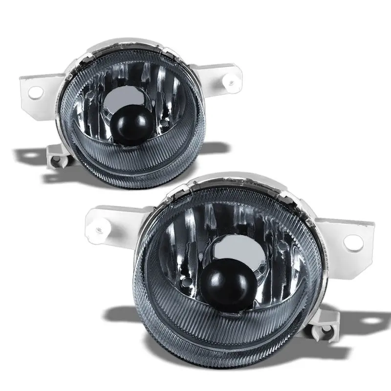 Smoke Lens Chrome Housing Bumper Fog Light/Lamp For Honda 93-95 Civic Del Sol 1
