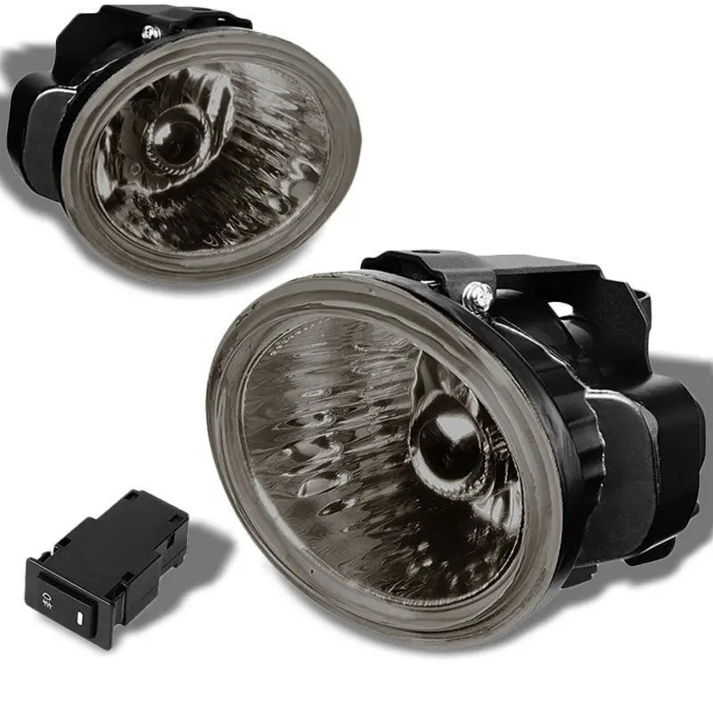 Smoke Lens Oe Front Fog Light Lamp +Switch For 02+ Altima/Murano/Fx35/Fx45 1
