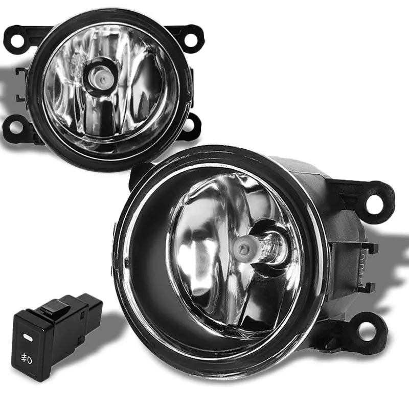 Clear Lens Oe Bumper Fog Light Lamp +Switch For 06+ Grand Vitara/Sx4 Sedan 1