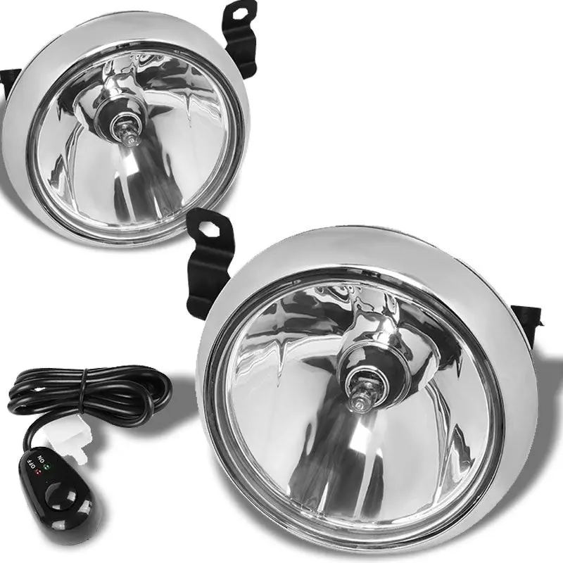 Clear Len Front Bumper Fog Light Lamp +Switch For 11+Mini Cooper R56/F55/F56 1