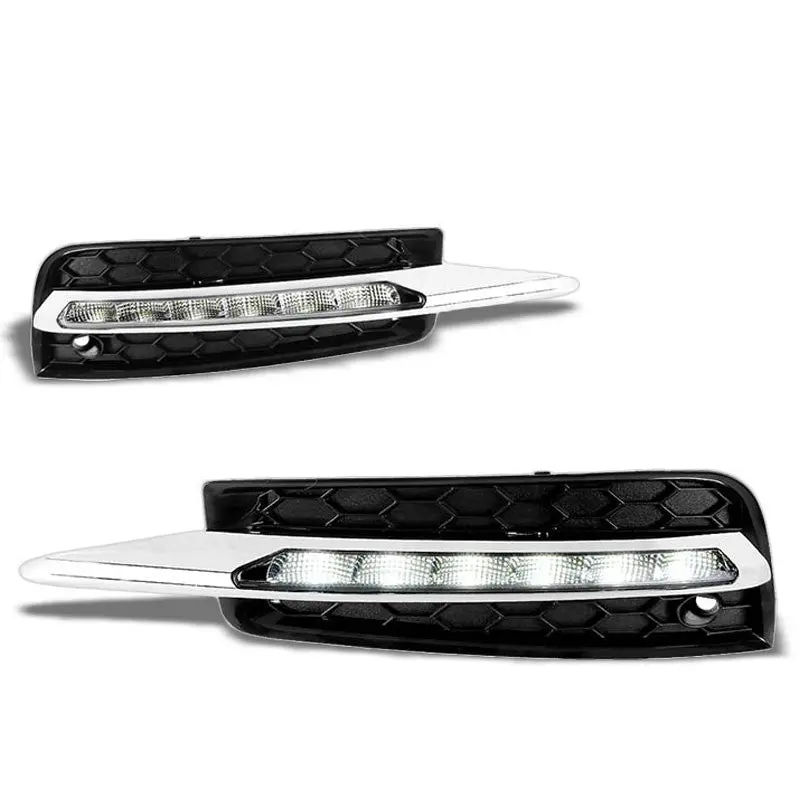 Clear Lens Chrome Housing Front Bumper Fog Light/Lamp For Chevrolet 10-14 Cruze 1