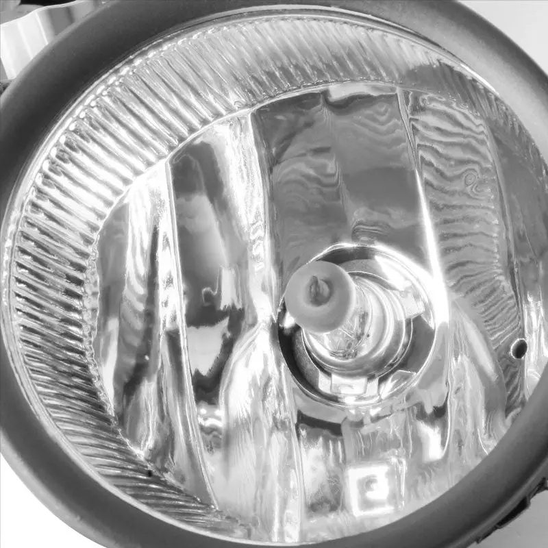 Clear Len Front Bumper Fog Light Lamp W/Bezel+Bulb+Switch For Honda 07-09 Crv Re 2