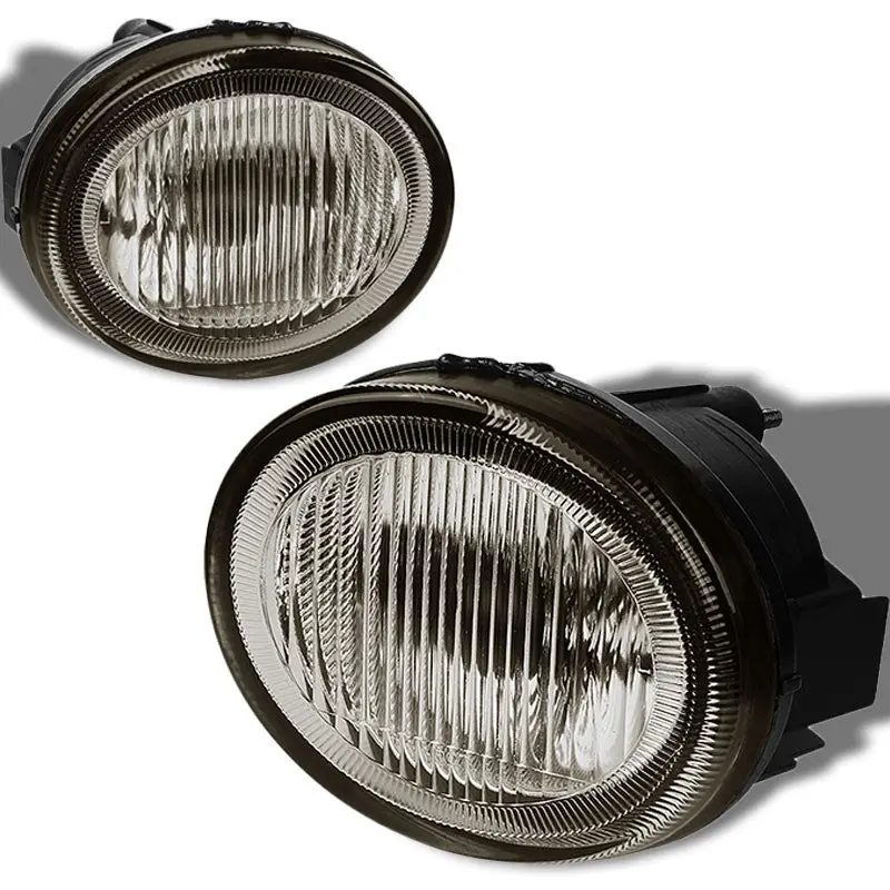 Smoke Lens Oe Front Bumper Fog Light Lamp+Bulb For Nissan 02-03 Maxima A33 1