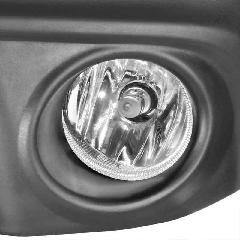 Clear Len Front Bumper Fog Light Lamp W/Bezel +Switch For 16+ Civic 2/4Dr Fc 2