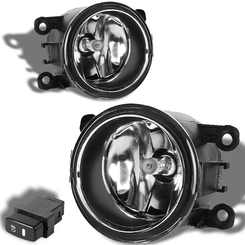 Clear Lens Front Bumper Fog Light Lamp +Switch For 10-15 Montero/Sport Pb/Pc 1