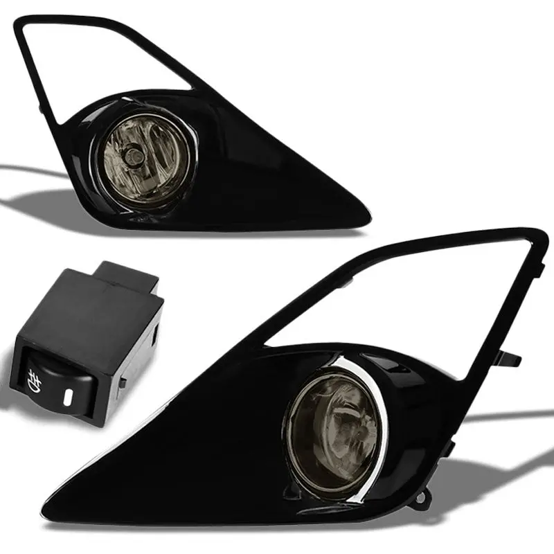 Smoke Lens Oe Front Fog Light Lamp+Silver Bezel +Switch For 13-16 Frs Gt86 1