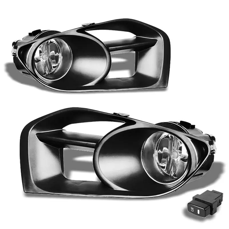 Clear Lens Oe Bumper Fog Light Lamp+Bezel +Switch For 11-14 Murano Z50 Ff-L 1