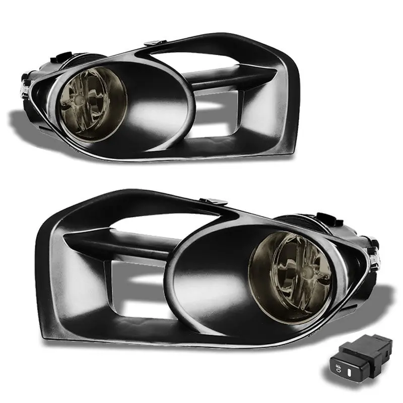 Smoke Lens Oe Bumper Fog Light Lamp+Bezel +Switch For 11-14 Murano Z50 Ff-L 1