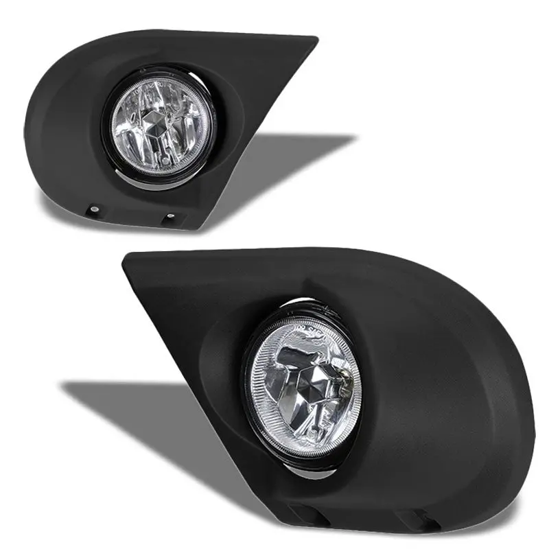 Clear Lens Front Bumper Fog Light Lamp+Bezel For Honda 03-05 Pilot Yf1 J35 1