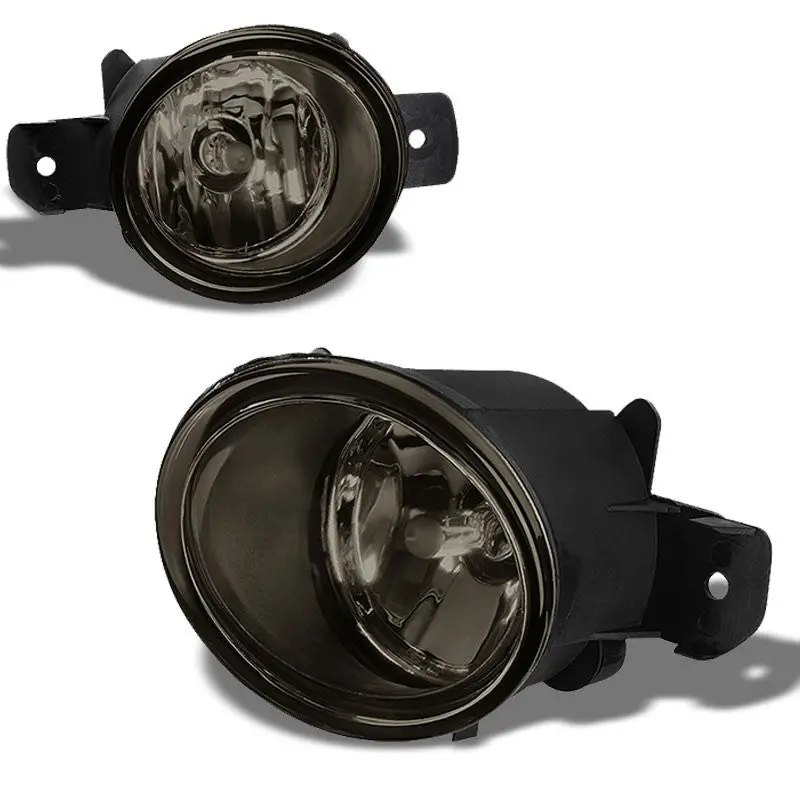 Smoke Tinted Lens Oe Front Bumper Fog Light Lamp For 08+ Nissan/Infiniti 1