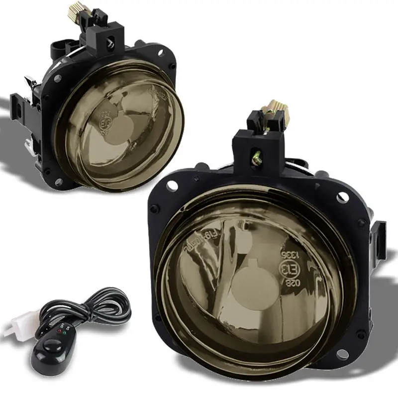 Smoke Len Front Bumper Fog Light Lamp+Bulb+Switch For 02-05 Eclipse/04-08 Galant 1