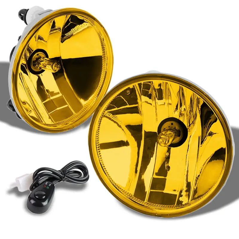 Amber Len Oe Front Bumper Fog Light Lamp+Switch For 15-19 Colorado Silverado Sierra 1