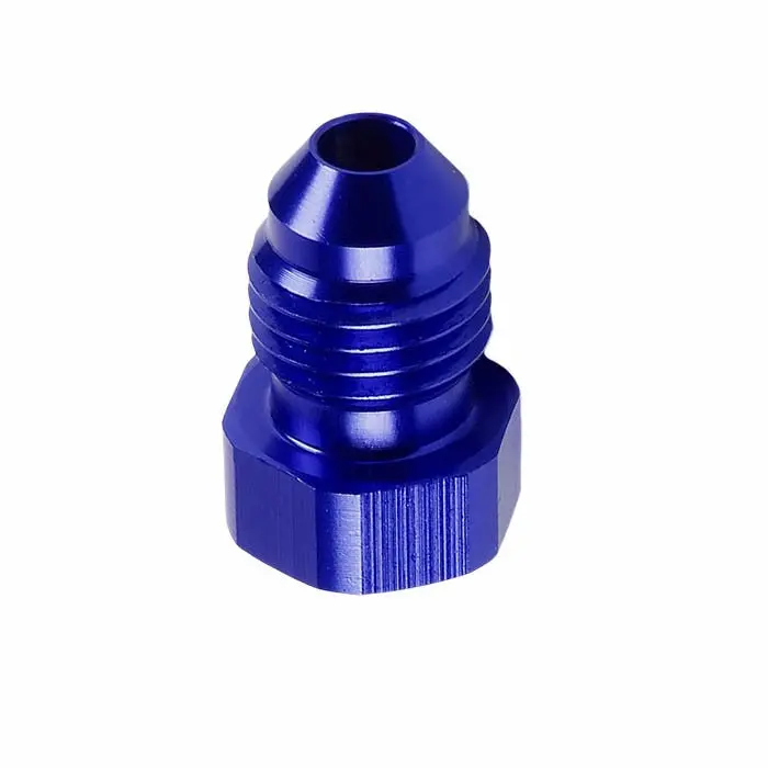 Blue -3 An Straight [An Male Flare Cap] Oil/Fuel An Fitting Adapter 1