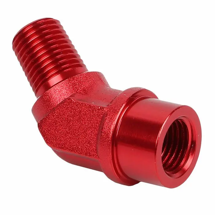 Red -2 An 45 Degree [An Male To Npt Female Adapter] Oil/Fuel An Fitting 1