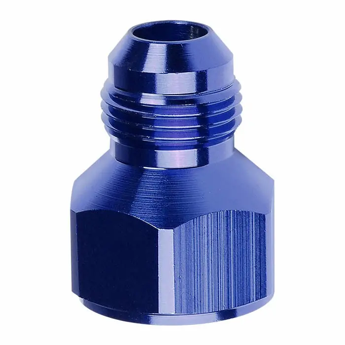 Blue -10 To -8 Straight [An Female To Male Flare Adapter] Oil/Fuel An Fitting 1
