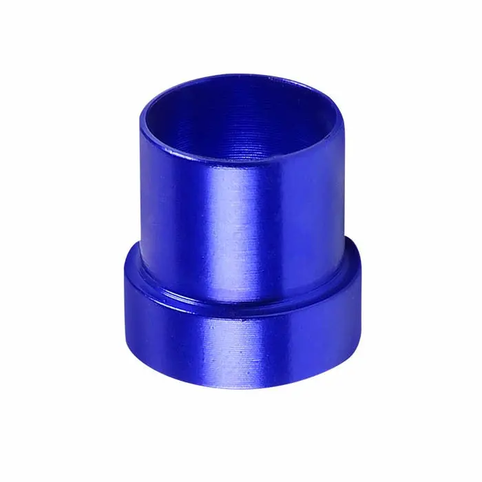 Blue -6 An Straight [Hard Line An Tube Sleeve] Oil/Fuel An Fitting Adapter 1