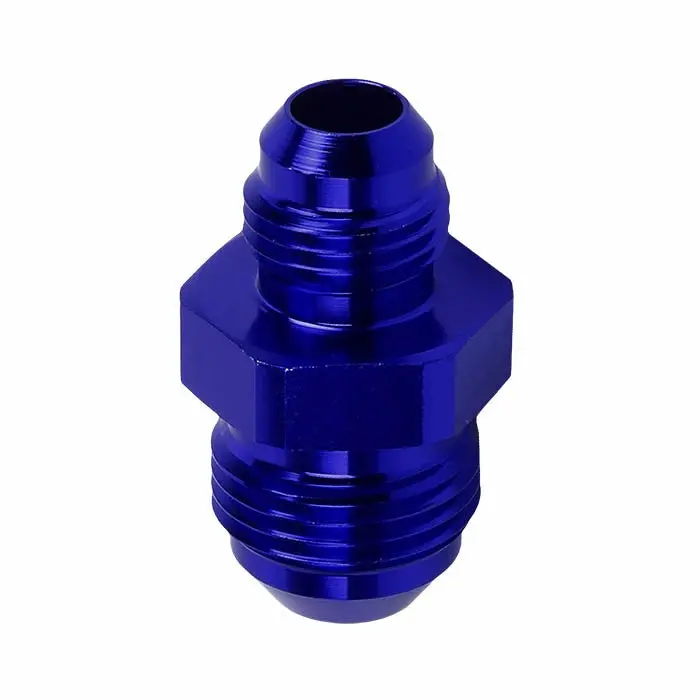 Blue -6 To -8 Straight [An Male To Male Union Adapter] Oil/Fuel An Fitting 1