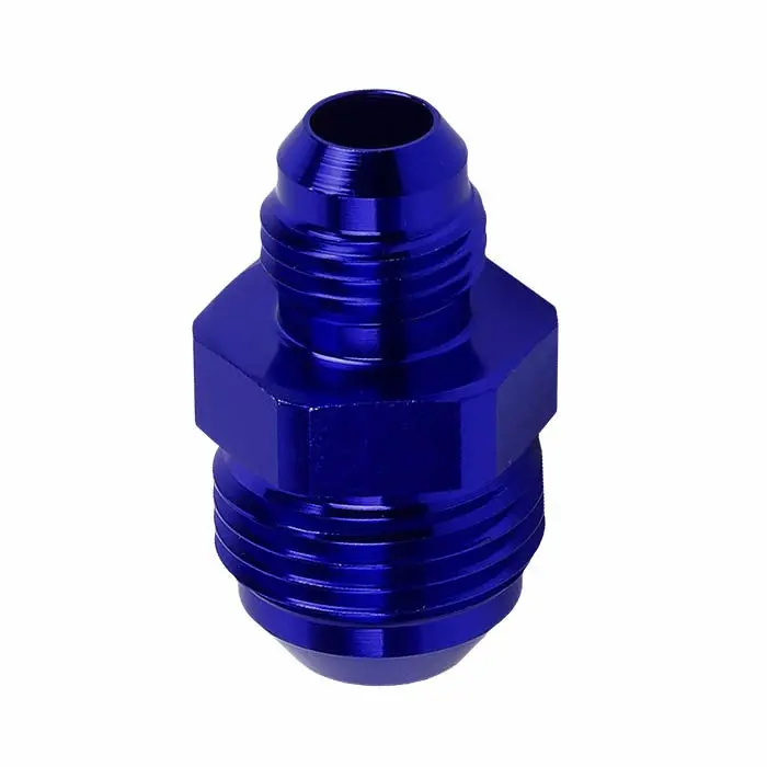 Blue -6 To -10 Straight [An Male To Male Union Adapter] Oil/Fuel An Fitting 1