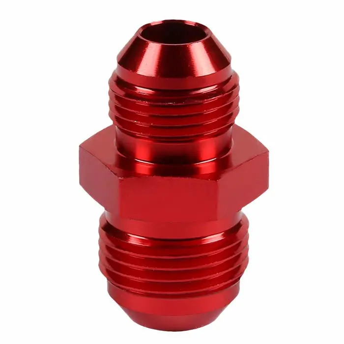 Red -8 To -10 Straight [An Male To Male Union Adapter] Oil/Fuel An Fitting 1