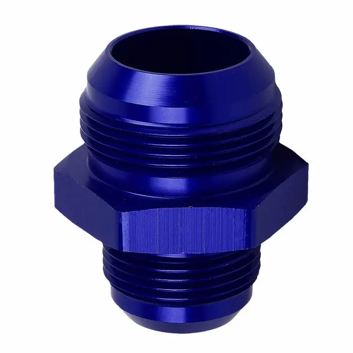 Blue -16 To -20 Straight [An Male To Male Union Adapter] Oil/Fuel An Fitting 1