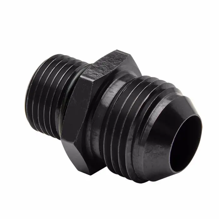 Black -10 To M18 X 1.5 Straight [An Male To Male Union Adapter] Oil/Fuel An Fitting 1