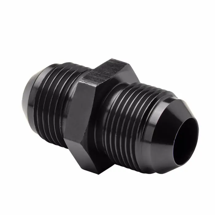 Black -10 To M22 X 1.5 Straight [An Male To Male Union Adapter] Oil/Fuel An Fitting 1