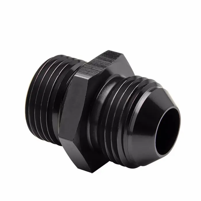 Black -12 To 1-1/16 12Unf Straight [An Male To Male Union Adapter] Oil/Fuel An Fitting 1