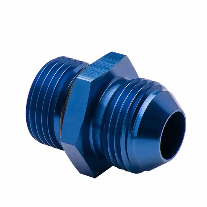 Blue -12 To 1-1/16 12Unf Straight [An Male To Male Union Adapter] Oil/Fuel An Fitting 1