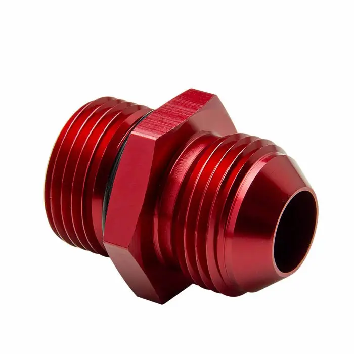 Red -12 To 1-1/16 12Unf Straight [An Male To Male Union Adapter] Oil/Fuel An Fitting 1