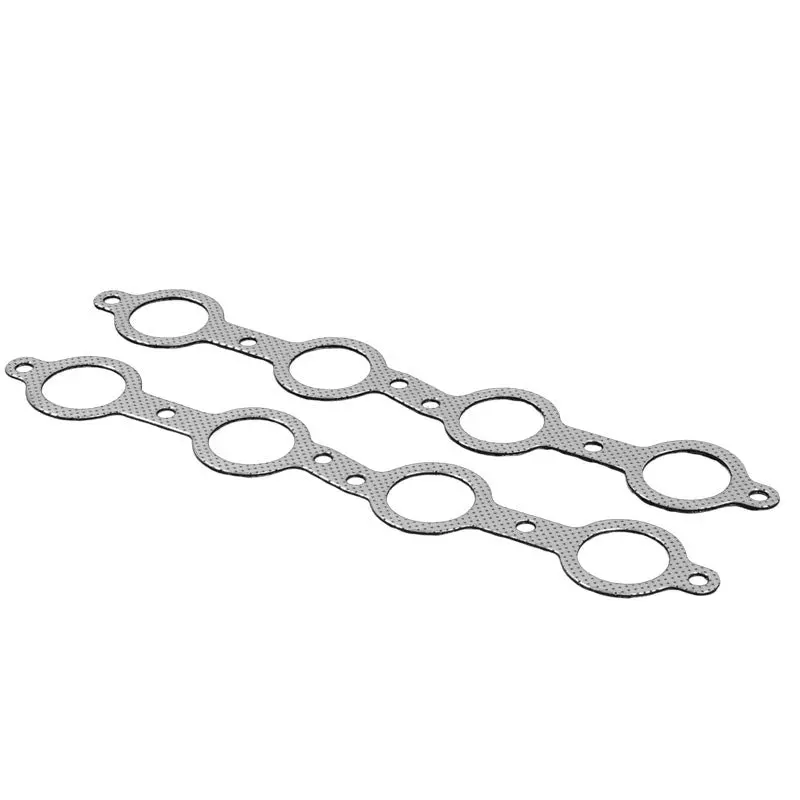 Graphite Aluminum Header/Manifold Gasket For Chevy 98-14 Camaro/Ls1-Ls6/Ls9 V8 1