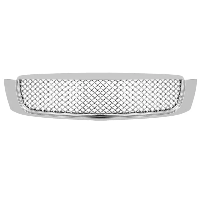 Chrome Diamond Mesh Style Front Grille Grill For Cadillac 00-05 Deville 4.6L 1