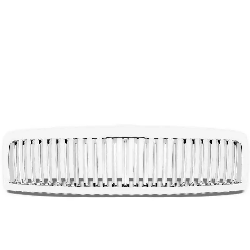 Chrome Vertical Style Front Grille For Dodge 95-01 Ram 1500 3.9L/5.2L/5.9L/8.0L 1