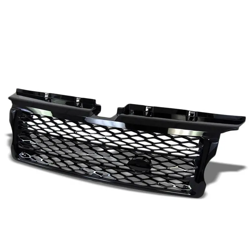 Black Diamond Mesh Style Replacement Grille For 06-09 Range Rover Sport L320 V8 1