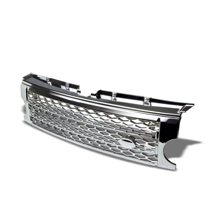 Chrome Diamond Mesh Style Front Grille For 05-09 Lr3 Discovery 3 Hse/Se V6/V8 1