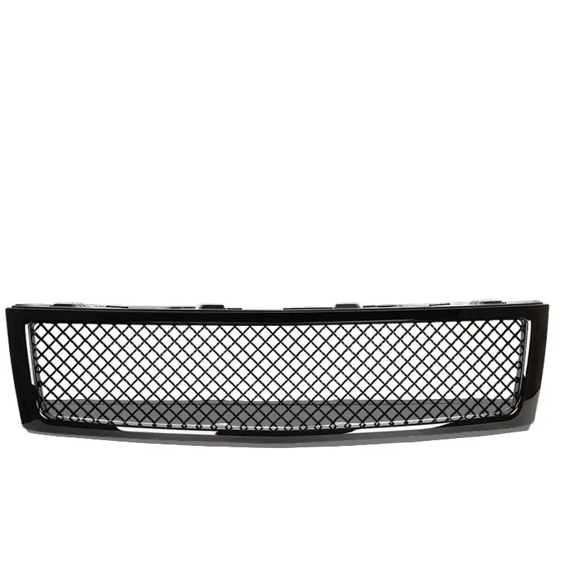Black Diamond Mesh Style Front Grille For 07-13 Silverado 1500 Gmt900 V6/V8 1