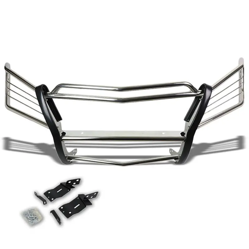 Chrome Mild Steel Front Bumper Grill Guard For Mercedes-Benz 07-12 X164 Gl-Serie 1