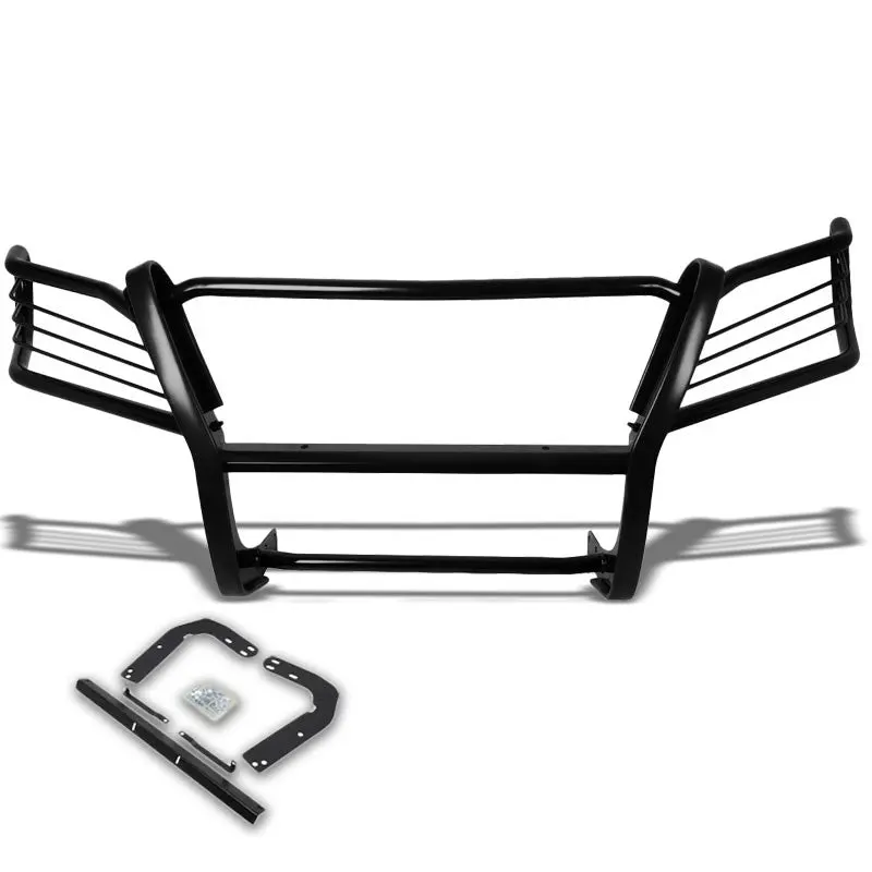 Black Mild Steel Front Bumper Grill Guard For Mercedes-Benz 06-11 W164 Gl-Series 1