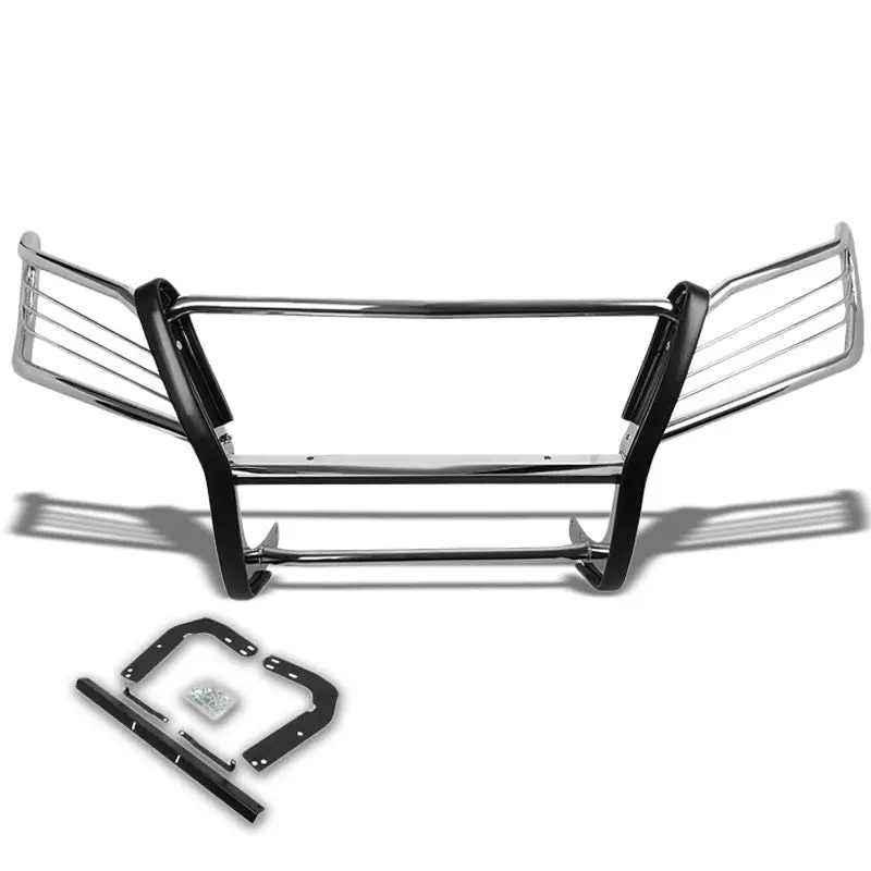Chrome Mild Steel Front Bumper Grill Guard For Mercedes-Benz 06-11 W164 Gl-Serie 1
