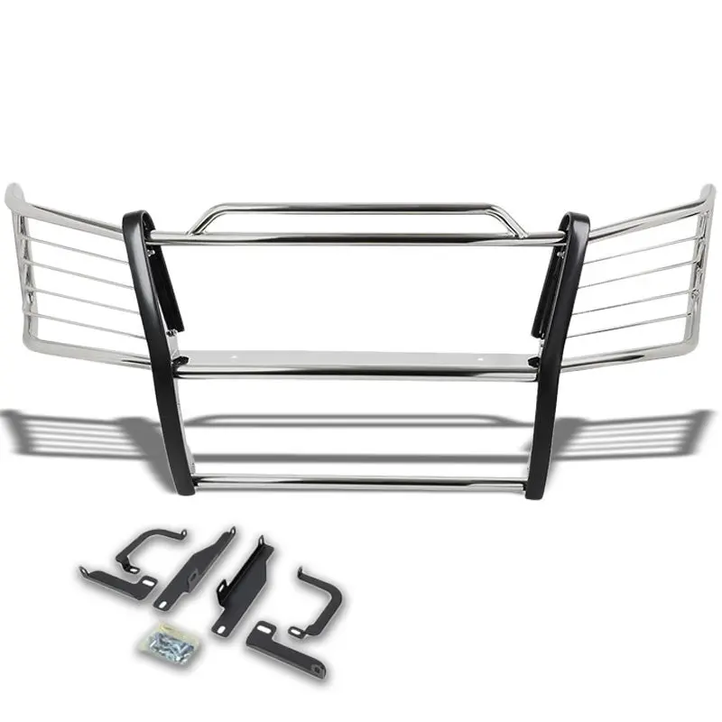 Chrome Mild Steel Front Bumper Brush Grill Guard For 03-06 Silverado 2500Hd/3500 1