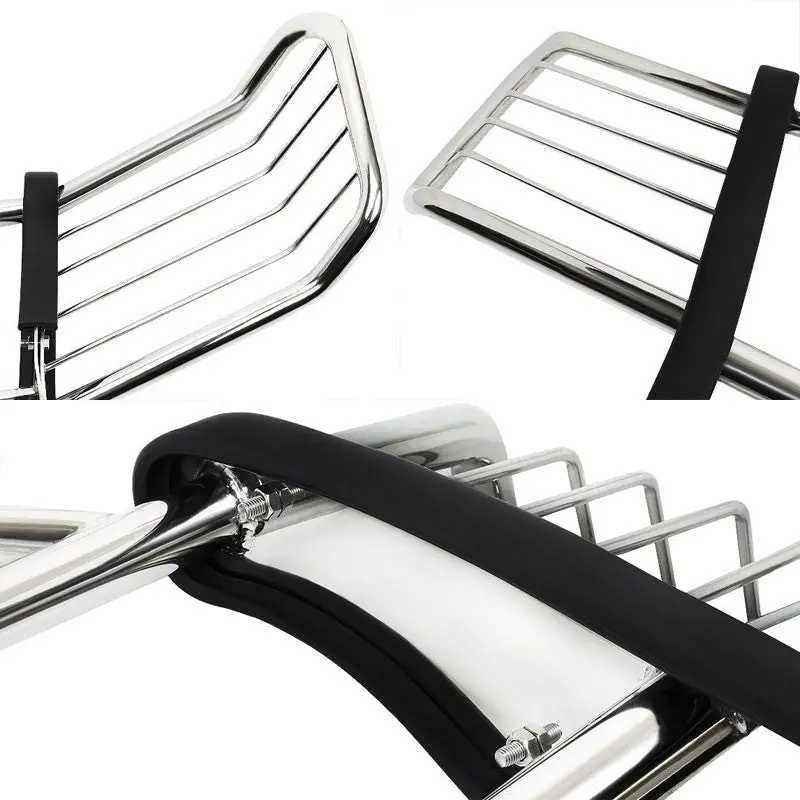 Chrome Mild Steel Front Bumper Brush Grill Guard For 03-06 Silverado 2500Hd/3500 2