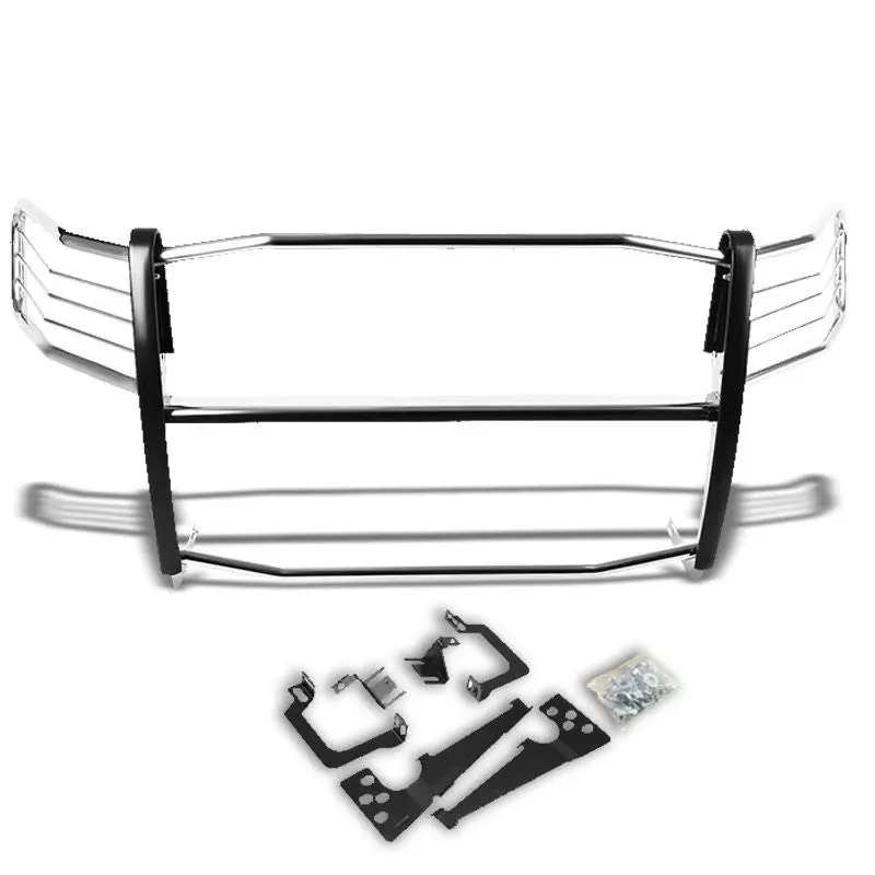 Chrome Mild Steel Front Bumper Grill Guard For 06-08 Ram 1500/06-09 Ram 25/3500 1
