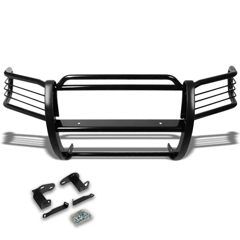 Black Mild Steel Front Bumper Brush Grill Protection Guard For 01-04 Escape Cd2 1