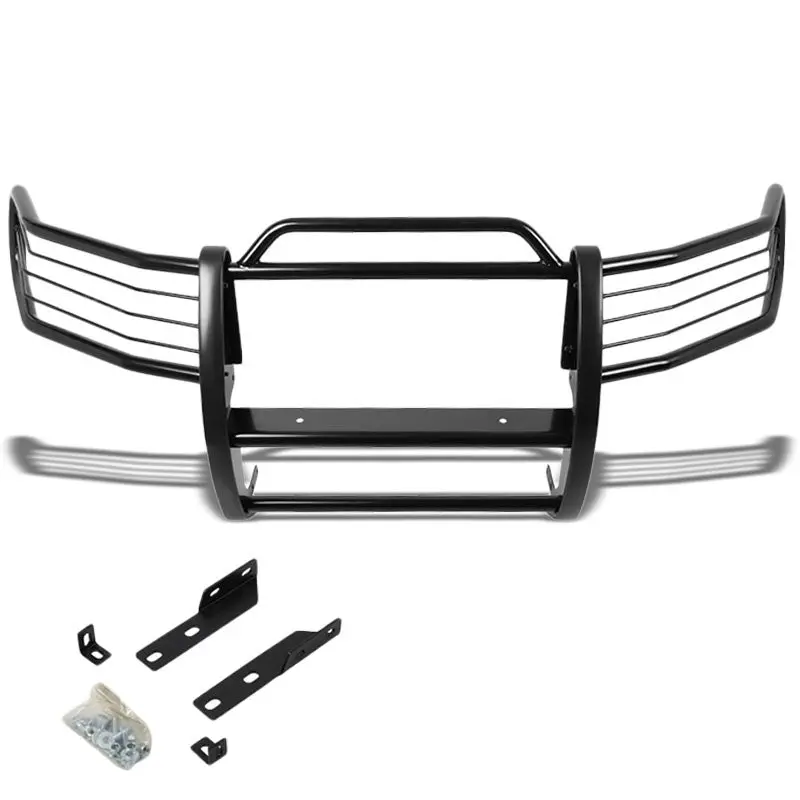 Black Mild Steel Front Bumper Brush Grill Guard For 97-98 Expedition/F150/F250 1