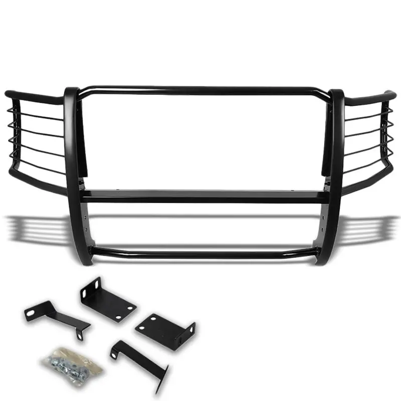 Black Mild Steel Front Bumper Brush Grill Guard For 08-10 F250-550 Super Duty 1